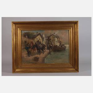 Fritz Neumann, An der Schiffsentladestelle