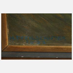 Hermann Pfeilschifter, Thüringer Wald bei Ilmenau