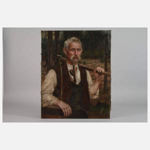 Karl Rexhäuser, Holzfäller