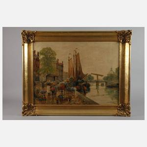 Franz Max Richter-Reich, Holländischer Blumenmarkt