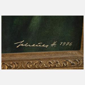 H. Scheuer, Dame im Pelz