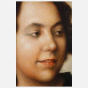 H. Scheuer, Dame im Pelz