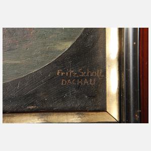 Fritz Scholl, Damenportrait "1860"