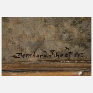 Bernhard Schröter, "Winterabend am Wasser"