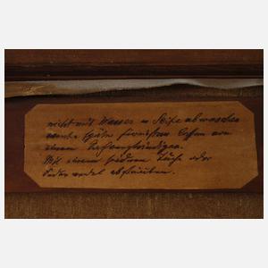 Bernhard Schröter, "Winterabend am Wasser"