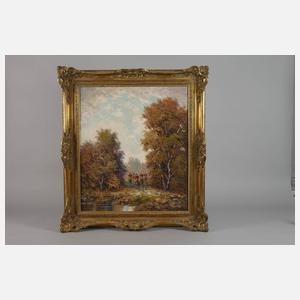 Ludwig Sohler, Fuchsjagdszene