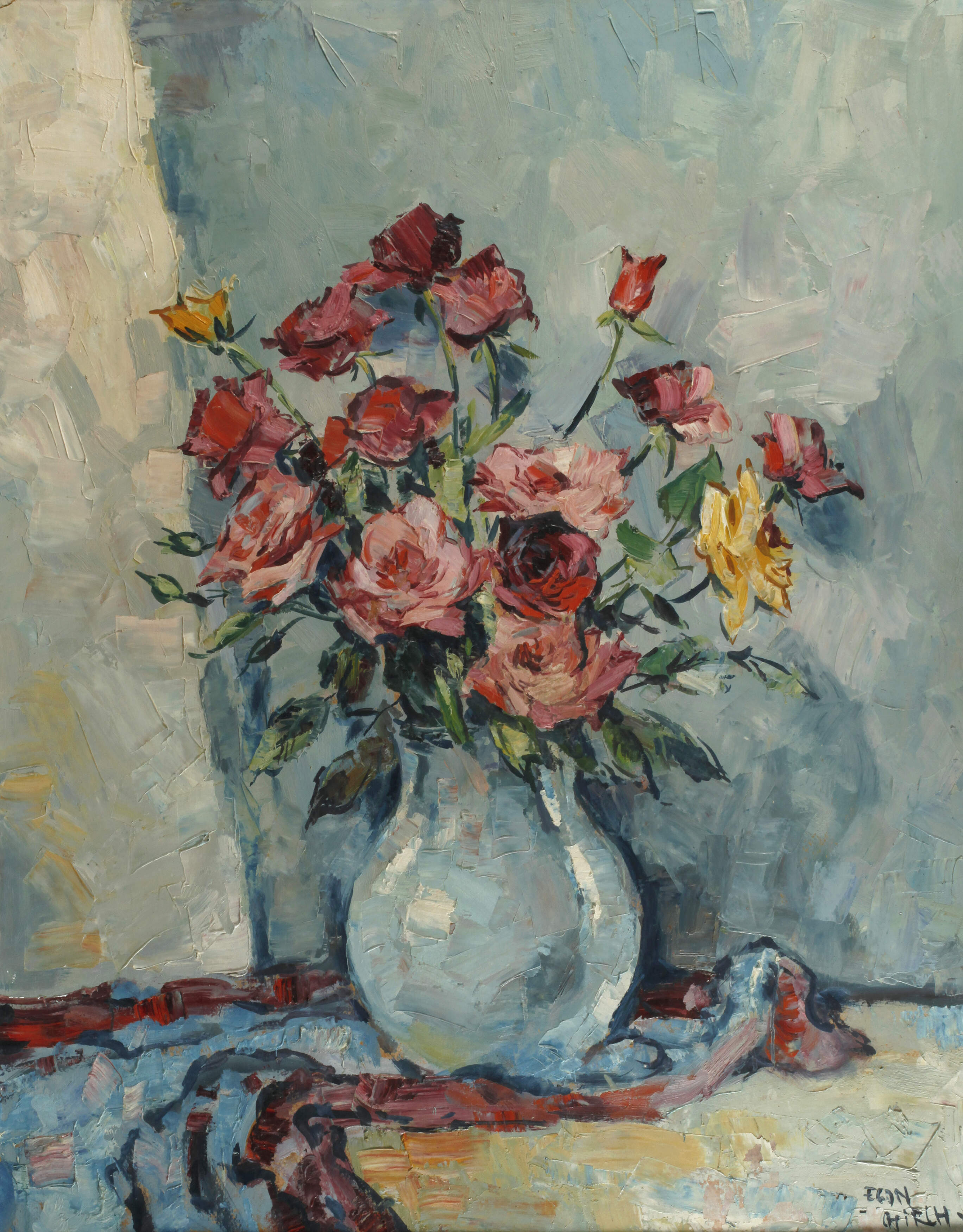 Egon Tschirch, Rosenstillleben