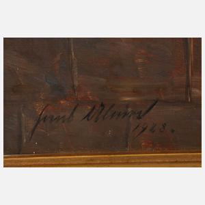 Hans Ulmer, Tiroler Bauernküche in Vomp bei Schwaz