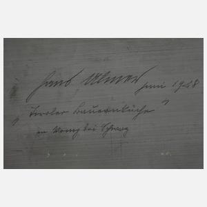 Hans Ulmer, Tiroler Bauernküche in Vomp bei Schwaz