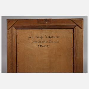 Fritz Uphoff, "Bildnis einer Tänzerin"