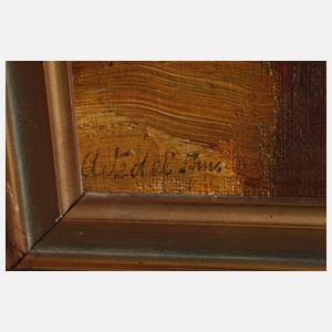 August Wedel, Kühe im Stall