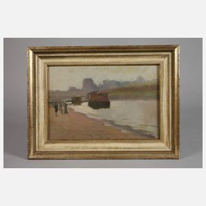 Impressionistische Partie an der Seine