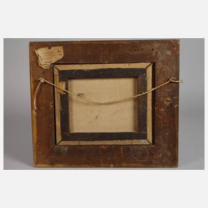 Mutter und Tochter im biedermeierlichen Interieur