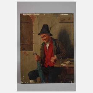 Genreszene, Zecher am Spieltisch