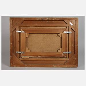 Pferdeherde bei Flussüberquerung