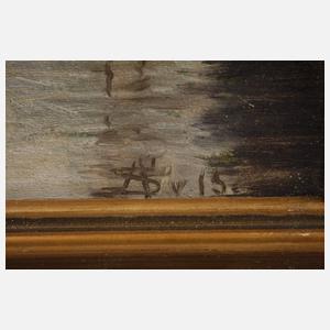 Wolkenstimmung am See