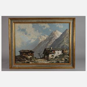 Bergbauernhof in den Alpen