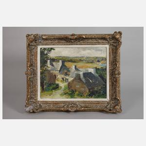 Dorf in der Bretagne