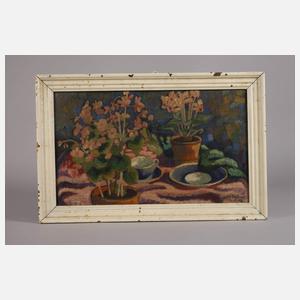 Stillleben mit Stiefmütterchen