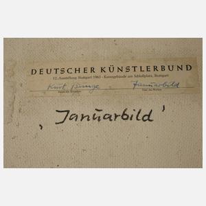 Prof. Kurt Bunge, "Januarbild"