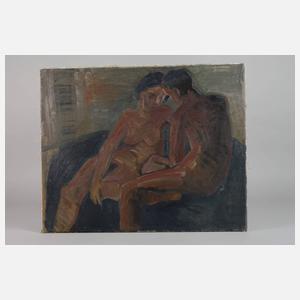 Lothar Gemmel, attr., Nacktes Paar