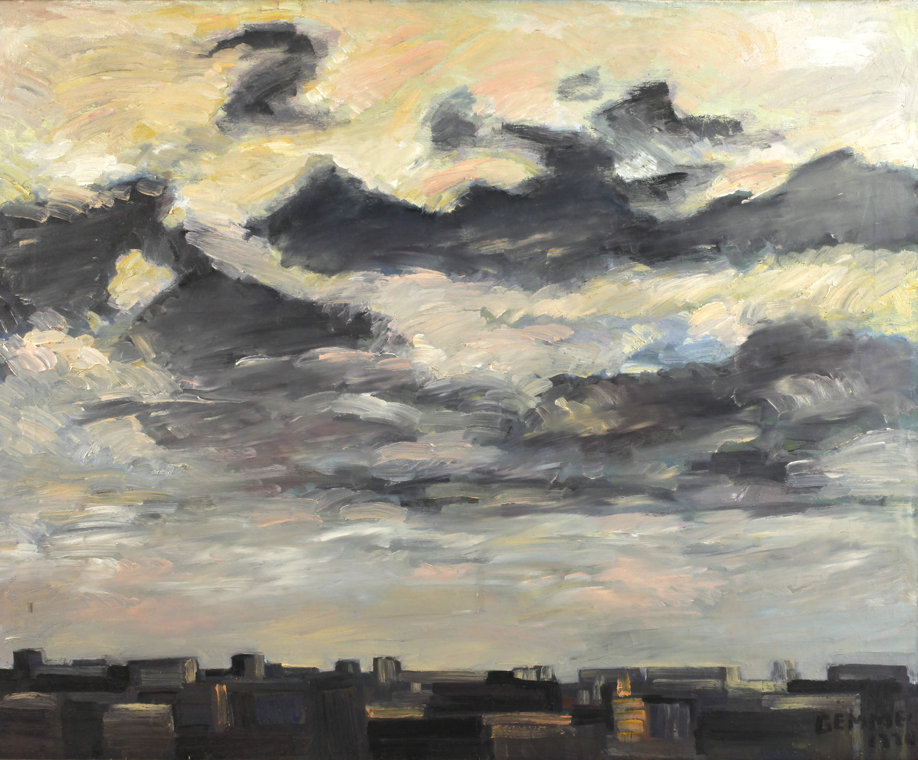Lothar Gemmel, Ziehende Wolken