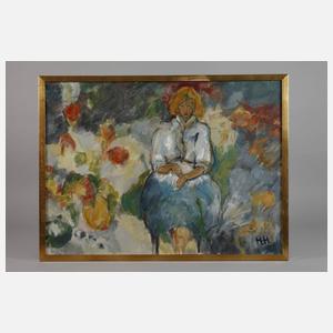 Herbert Helmert, "Im Garten"