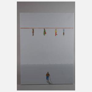 Jens Ulrich Petersen, Triptychon "On-line"