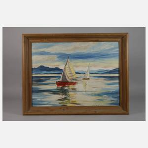 Erwin Schulz-Carrnoff, Segler auf dem Chiemsee