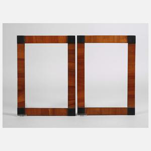 Paar Rahmen Biedermeier