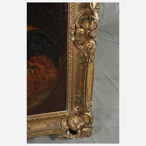 Prächtiger Goldstuckrahmen um 1900