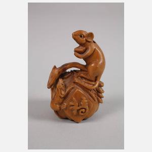 Konvolut figürliche Schnitzereien