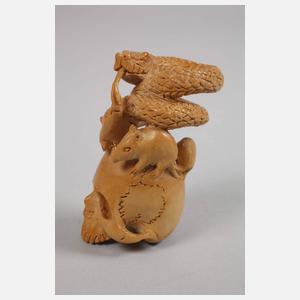 Konvolut figürliche Schnitzereien