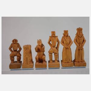 Schachspiel Erzgebirge