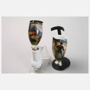 Konvolut Porzellanpfeifen