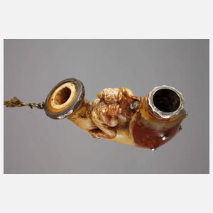 Figürlicher Pfeifenkopf