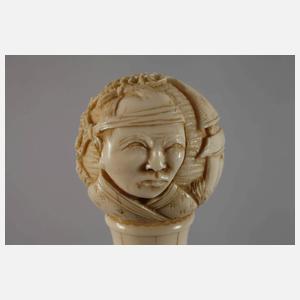 Figürlicher Spazierstock