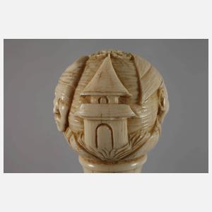 Figürlicher Spazierstock