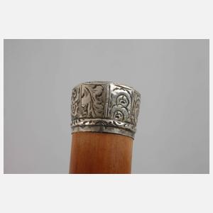 Spazierstock Silber