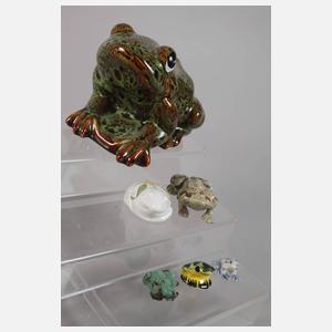 Kleine Froschsammlung