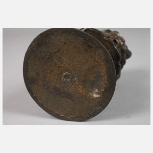 Figürlicher Zündholzhalter Hanau