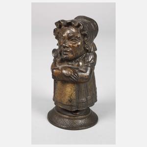 Figürlicher Zündholzhalter Hanau