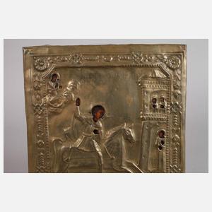 Ikone Georg der Drachentöter