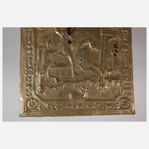 Ikone Georg der Drachentöter