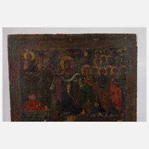 Ikone Gottesmutter von Pokrov