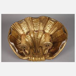 Geschnitzter Wandleuchter