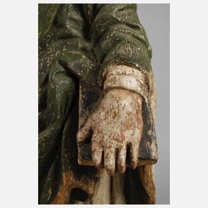 Geschnitzte Heiligenfigur