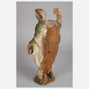 Geschnitzte Heiligenfigur