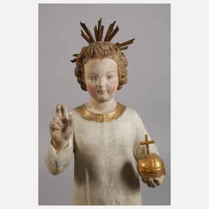 Geschnitzte Heiligendarstellung