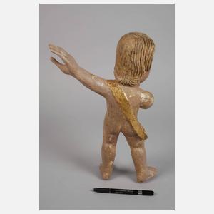 Zwei geschnitzte Putten